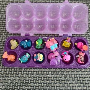 Hatchimals CollEGGtibles 12 Pack Egg Carton Opened